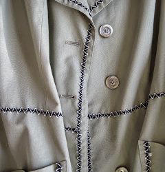 Rick Rack Trim on Coat for Chanel Inspired Coat