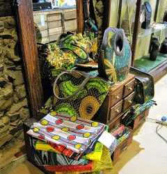 African Beads and Fabrics