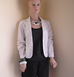 Brooches on a Bib Necklace