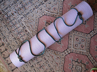 Yoga Mat Strap, Rope with Sliding Knots