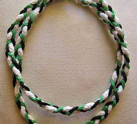 Plaited Rope Necklace