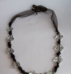 Hand Made Glass Beaded Necklace