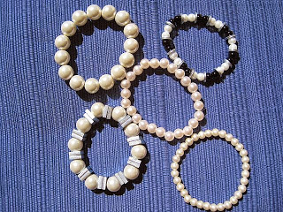 DIY Pearl Bracelets