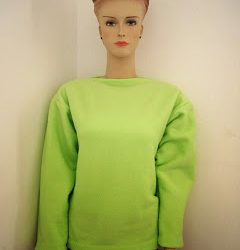 Lime Green Sweater + FREE Pattern Instructions