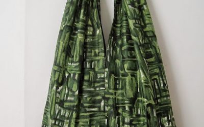 DIY Bright Coloured Fabric Bag