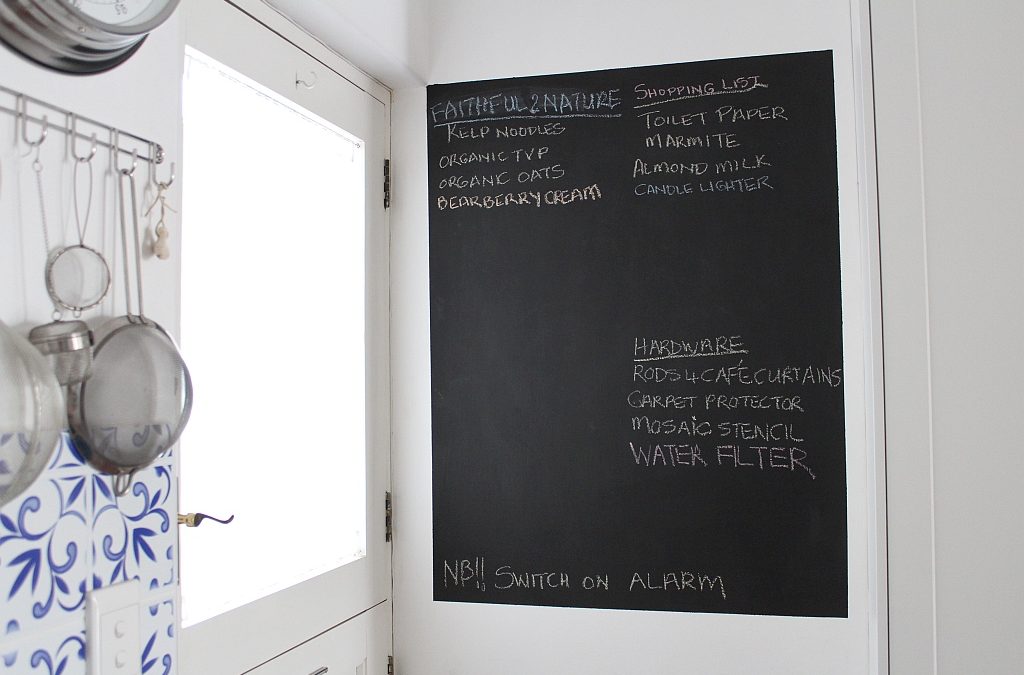 How to Make a Chalkboard on a Wall