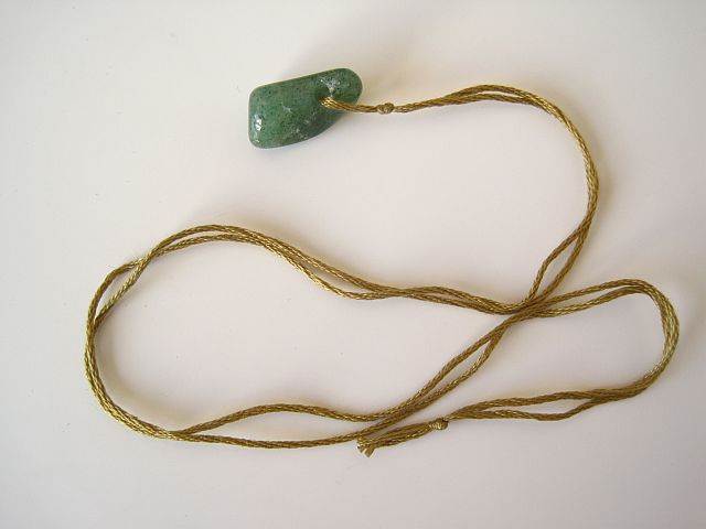 Silk and Stone Necklace