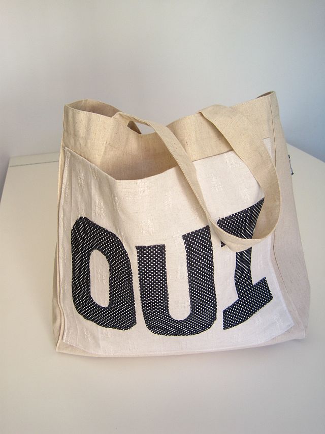 How to Upcycle a Shopper Bag